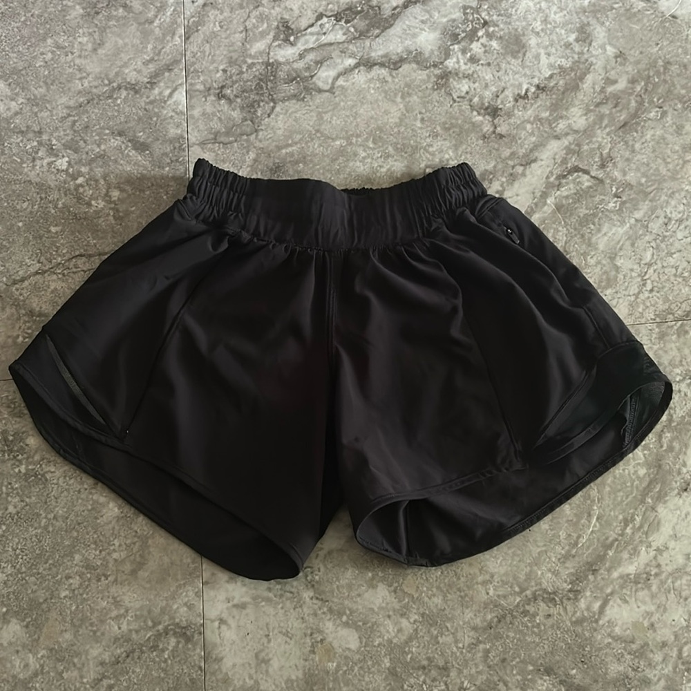 Lululemon black shorts size 2